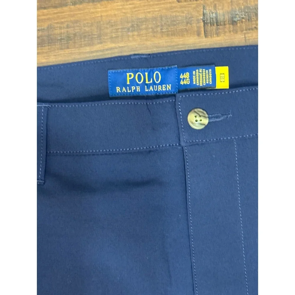 Polo Ralph Lauren Mens Navy Blue Performance Stretch Golf Shorts Size 44B New